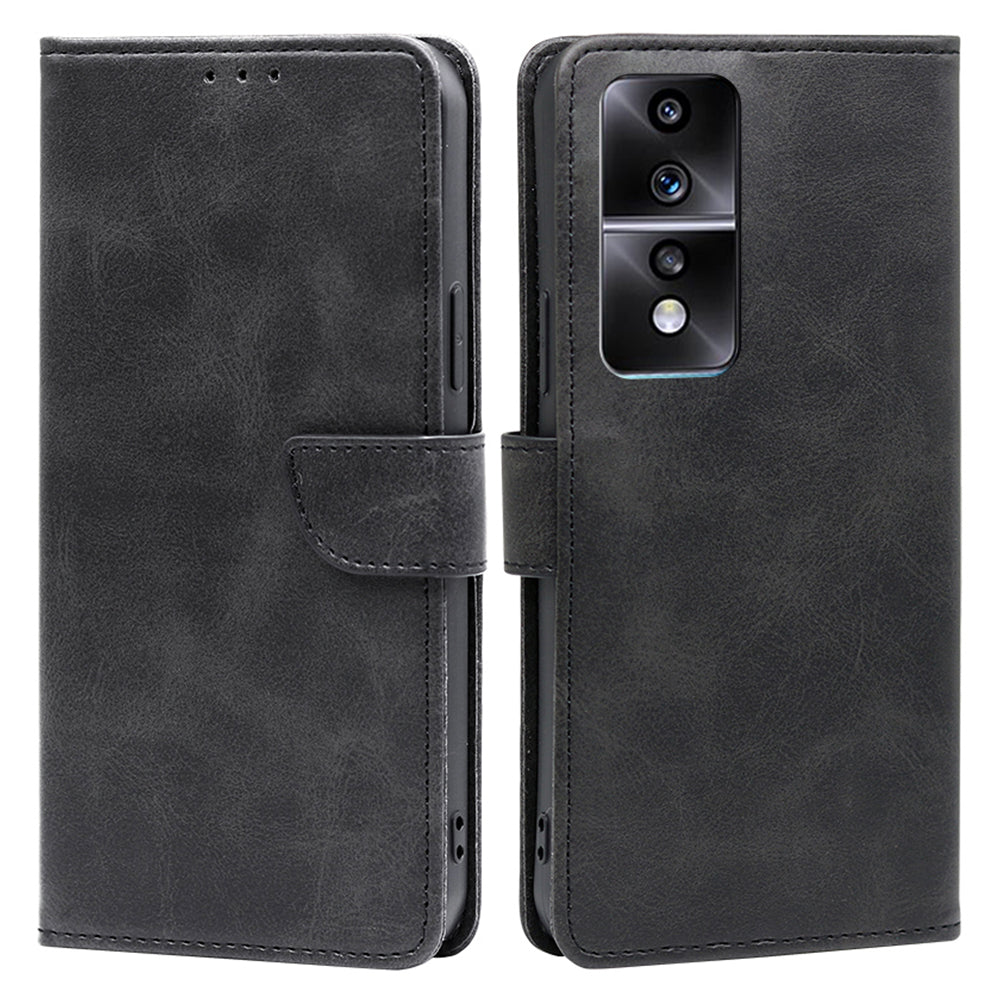 Cell Phone Case for Honor 80 GT 5G Anti-scratch Calf Texture Stand Wallet PU Leather Phone Cover Cell Phone Case for Honor 80 GT 5G Anti-scratch Calf Texture Stand Wallet PU Leather Phone Cover